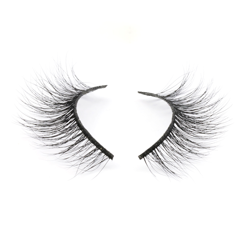 Private Box for 100% Real Mink Fur 3D Strip Lashes Free Samples Acceptable YY135